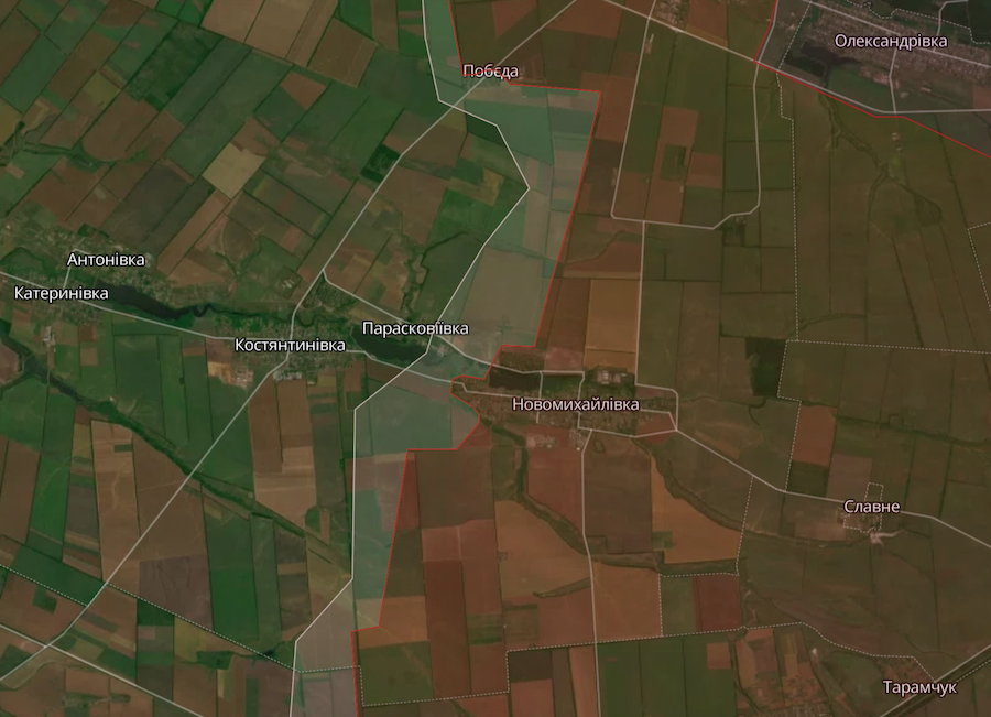 Росіяни окупували Новомихайлівку. OSINT-аналітики на мапі показали зміни лінії фронту