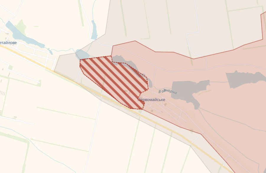 Росіяни зайняли село Первомайське на Авдіївському напрямку. OSINT-аналітики показали зміну лінії фронту