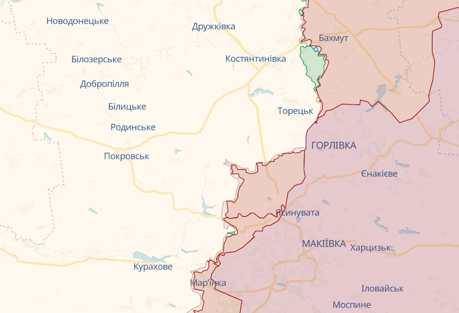 Просування росіян в Очеретиному ставить під загрозу місто Покровськ на заході Донеччини, — BBC News