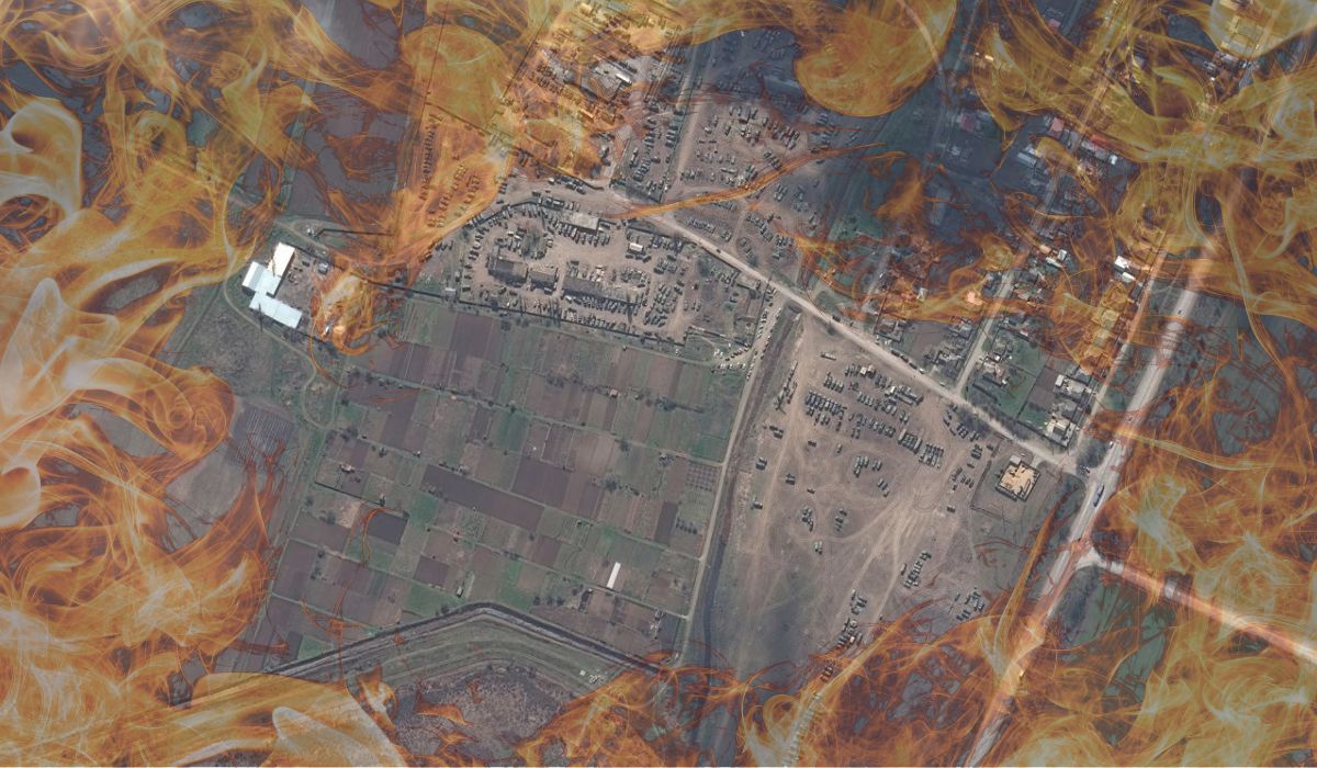 З&#8217;явились супутникові знімки наслідків ударів по російському військовому аеродрому в Джанкої