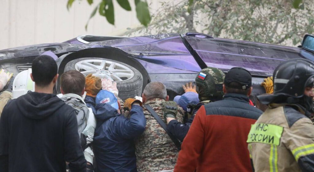 У Бєлгороді обвалилася багатоповерхівка. Опубліковані фото наслідків руйнування