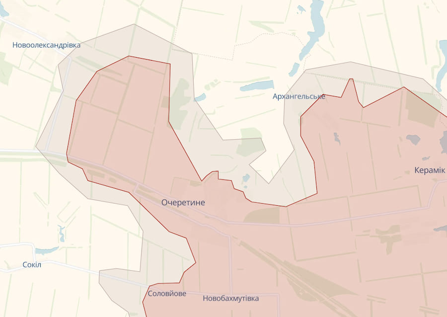 Росіяни продовжують просуватися на північ від Авдіївки. OSINT-аналітики показали зміну лінії фронту