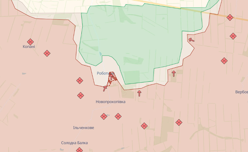 Армія РФ просунулася у районі Часового Яру. DeepState показав карту