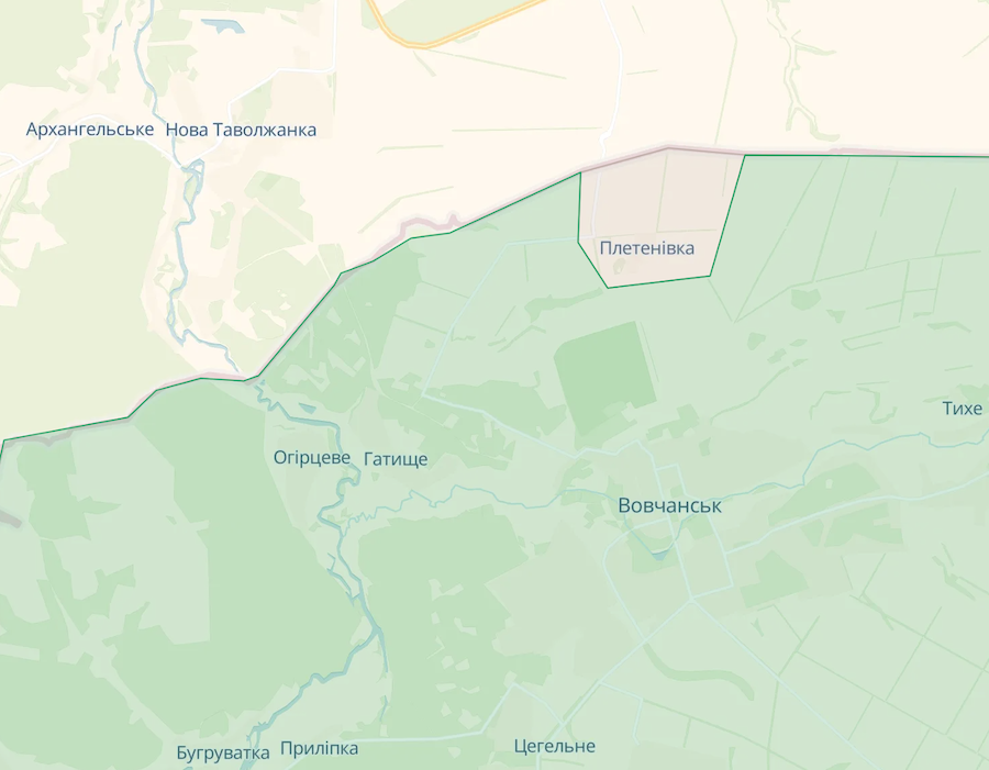 Росіяни активізувалися на півночі Харківської області, намагаються зайти в низку сіл біля кордону, — DeepState