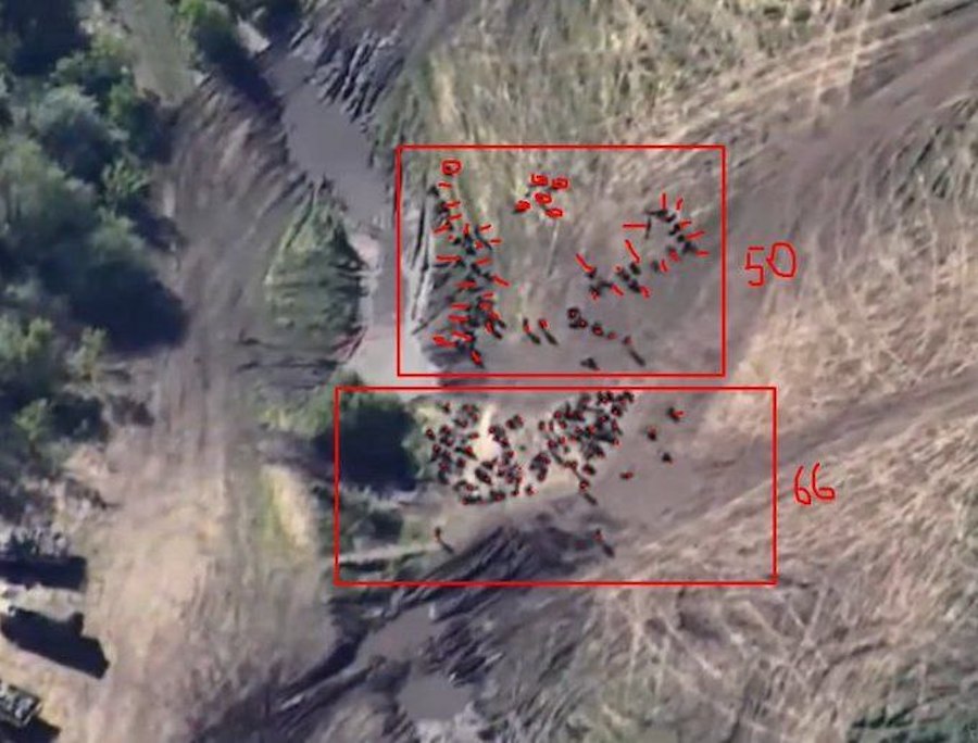 З’явилося відео “прильоту” ракети ATACMS по росіянах на полігоні біля села Рогове в Луганській області