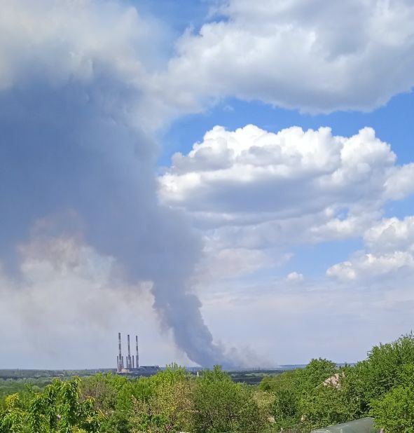 На окупованій Луганщині в районі села Нижнєтепле горить ліс