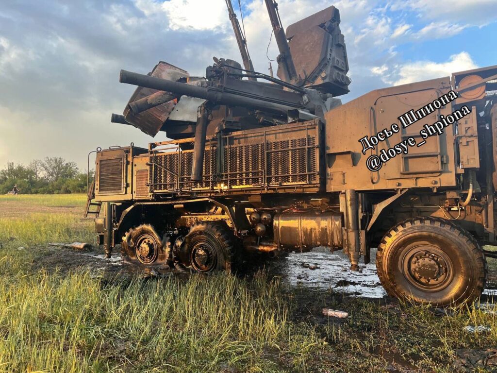 З’явилися фотографії знищеної російської системи ППО на Донечині