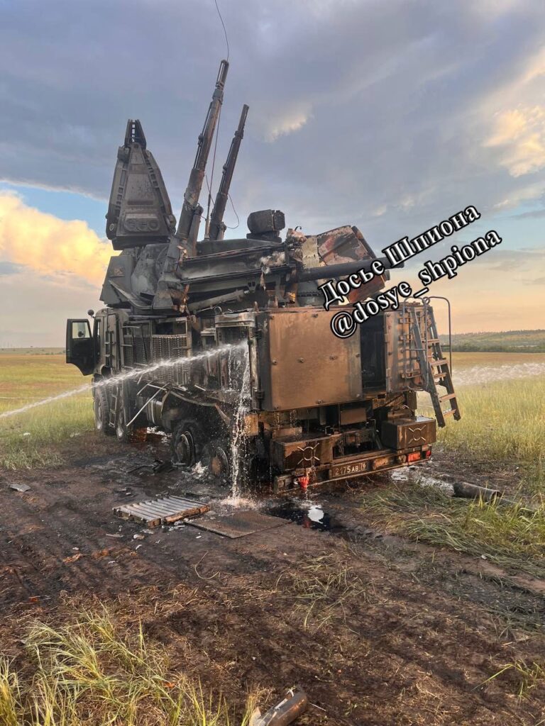 З’явилися фотографії знищеної російської системи ППО на Донечині