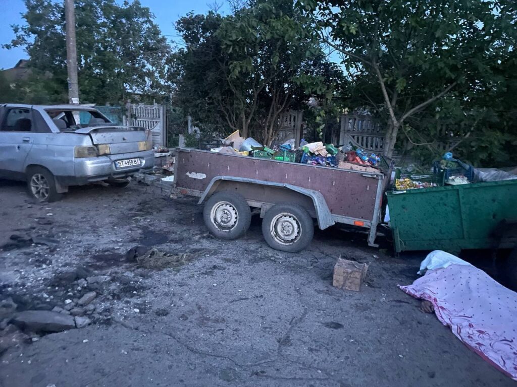 Росіяни заявили про обстріл села на Херсонщині та понад два десятки загиблих