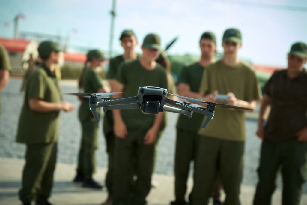 У Росії показали, як вчили українських дітей користуватися гвинтівками та дронами