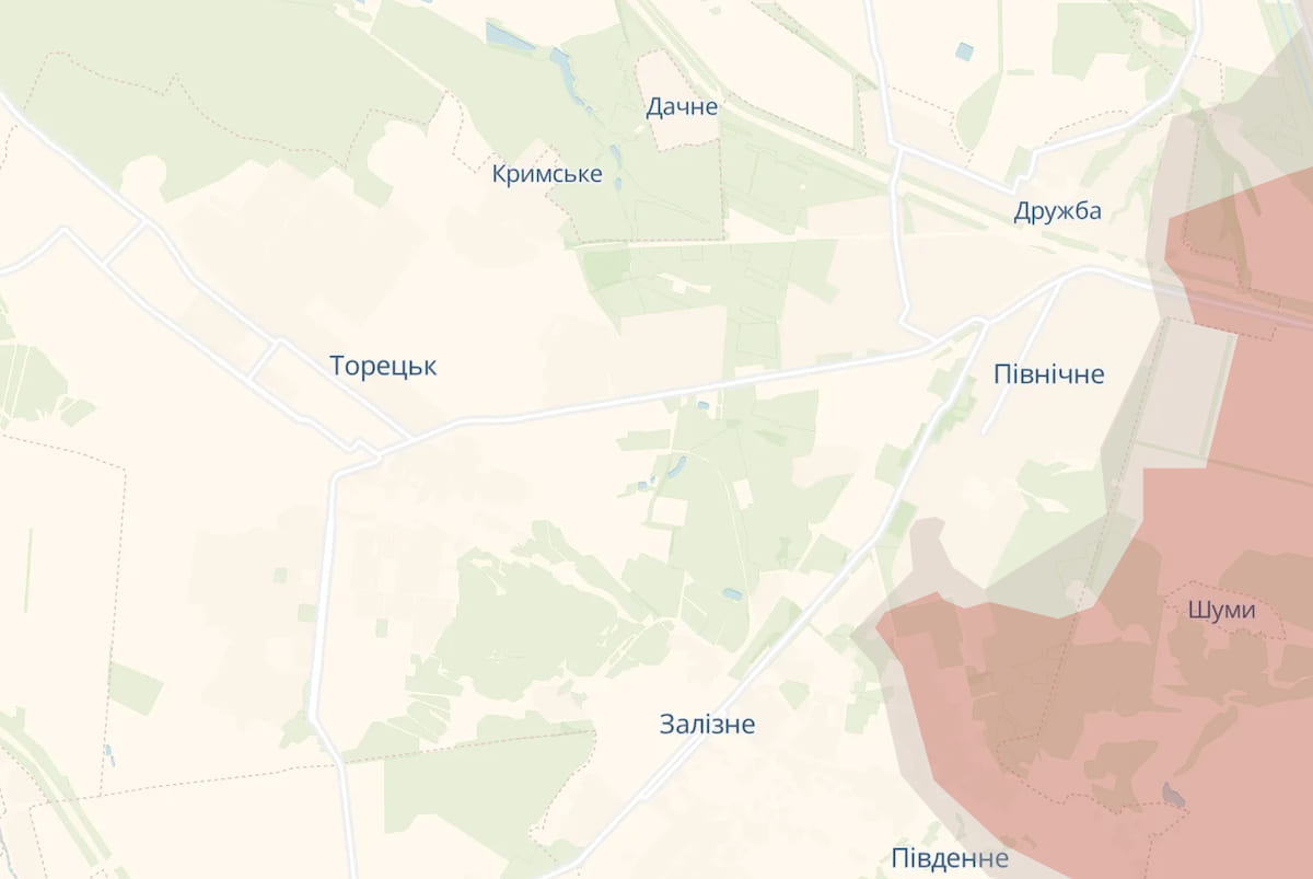 У Торецьку немає російських військ. У ЗСУ розповіли про поточну ситуацію на цій ділянці фронту