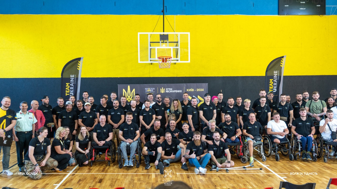 У Києві українська збірна Ігор Нескорених провела відкрите тренування. Опубліковані фотографії