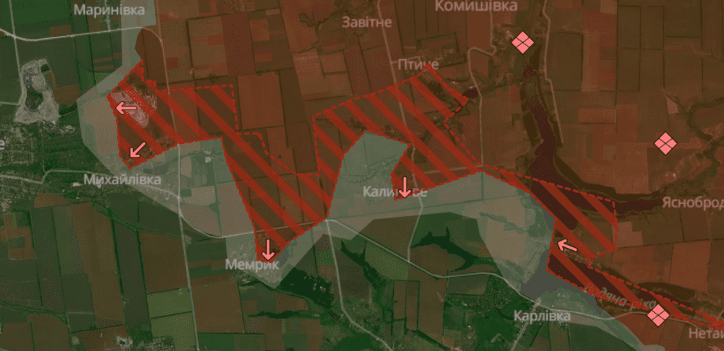 Окупанти захопили селище та просунулись на кількох напрямках. Оновлена мапа бойових дій