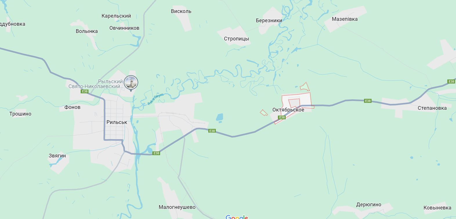 Вночі на Курщині була розбита колонна російської військової техніки. Опубліковане відео