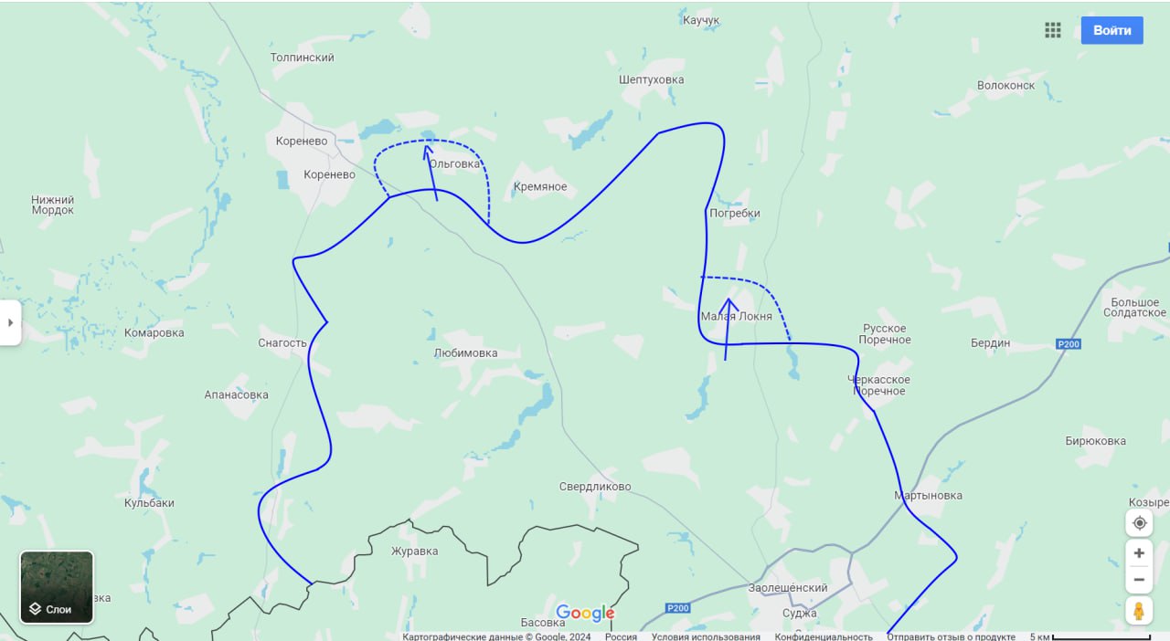 Пропагандист Подоляка стверджує, що ЗСУ взяли під контроль три села у Курській області