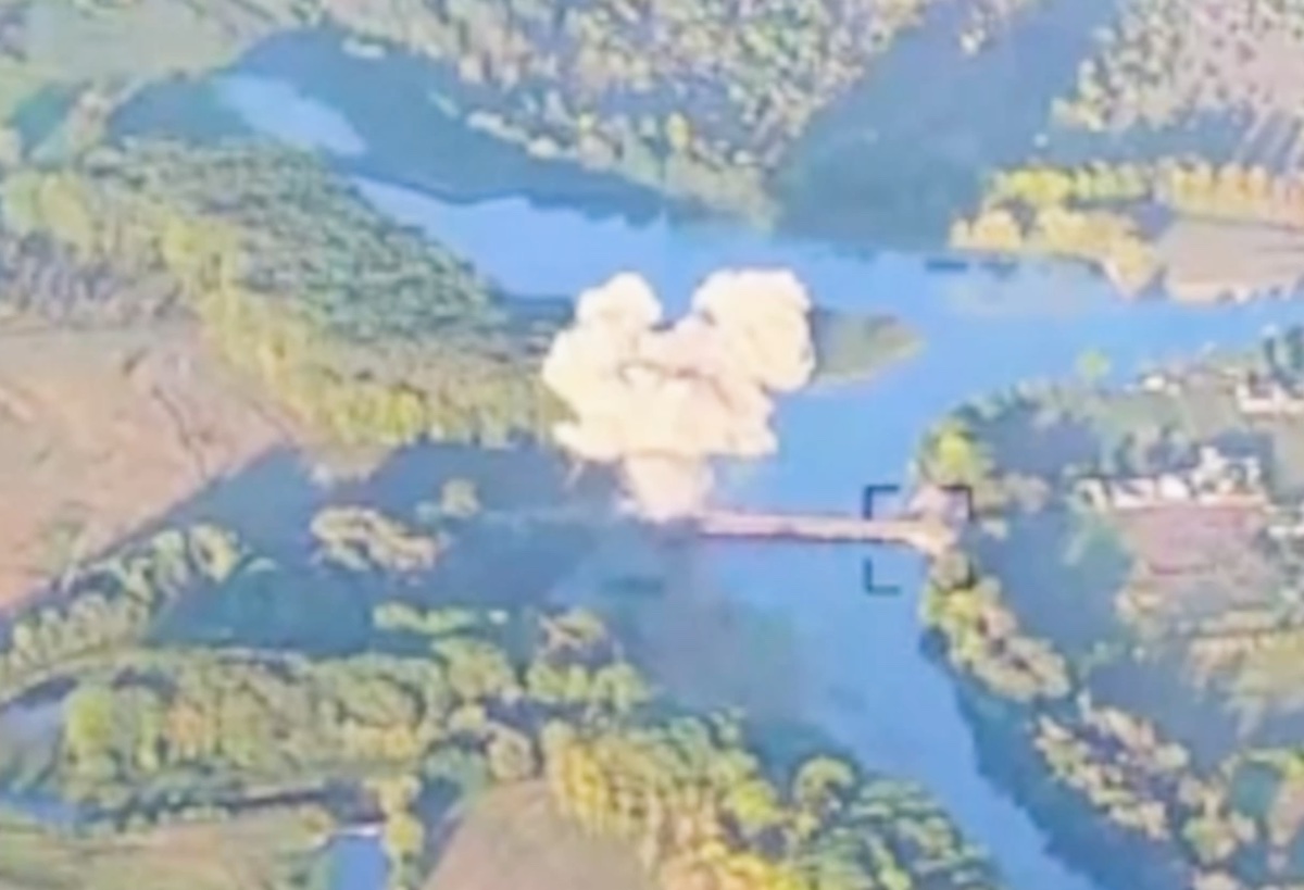 У Курській області ЗСУ знищили другий міст через Сейм. Опубліковано відео