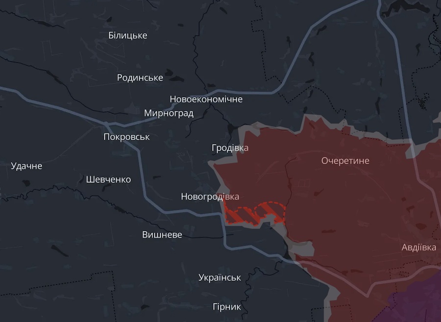 Окупанти захопили ще три населені пункти в Донецькій області. У DeepState показали просування противника