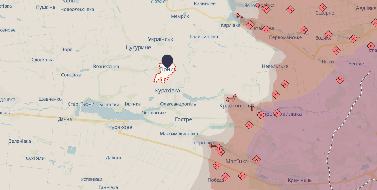 Ще в двох населених пунктах Донеччини ввели довгу комендантську годину