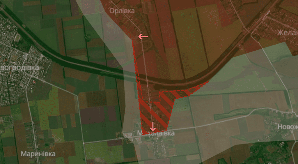 Ворог просунувся у Гродівці, Миколаївці та Північному на Донеччині. Оновлена мапа бойових дій