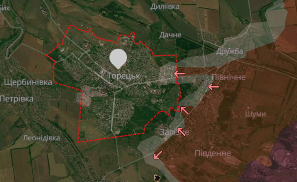 Ворог просунувся у Гродівці, Миколаївці та Північному на Донеччині. Оновлена мапа бойових дій