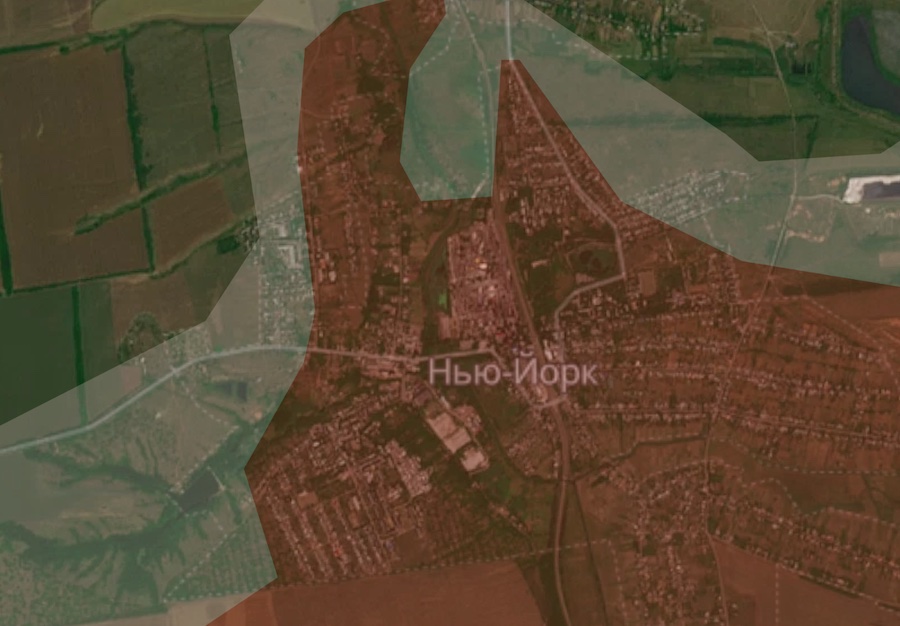 Росіяни заявили про захоплення Нью-Йорка на Донеччині. Раніше OSINT-аналітики повідомили про просування окупантів у селищі