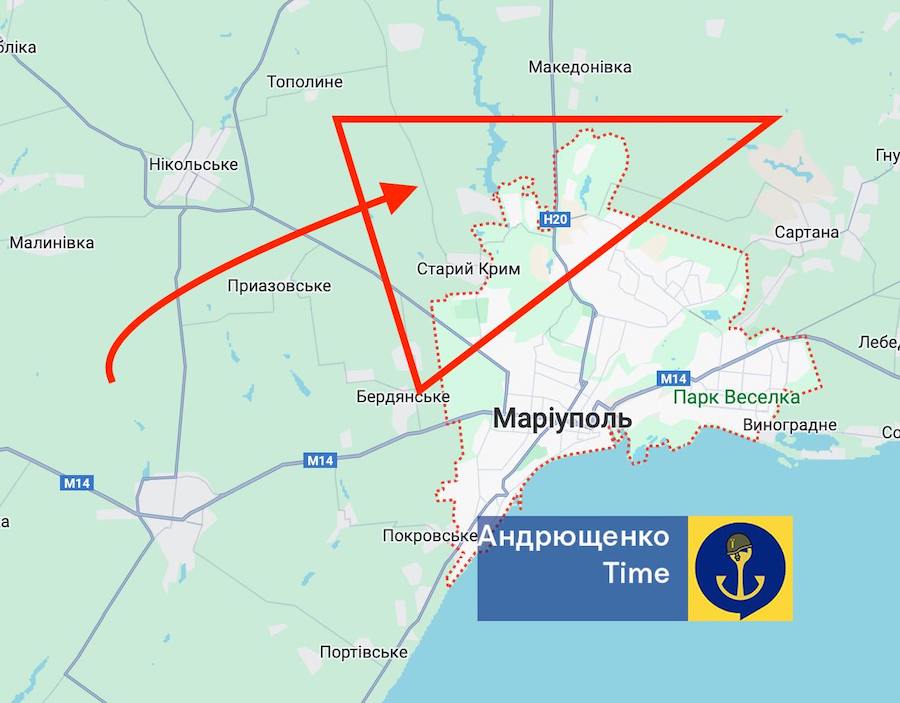 В окупованому Маріуполі “прильоти”, у місті було чути щонайменше 7 вибухів