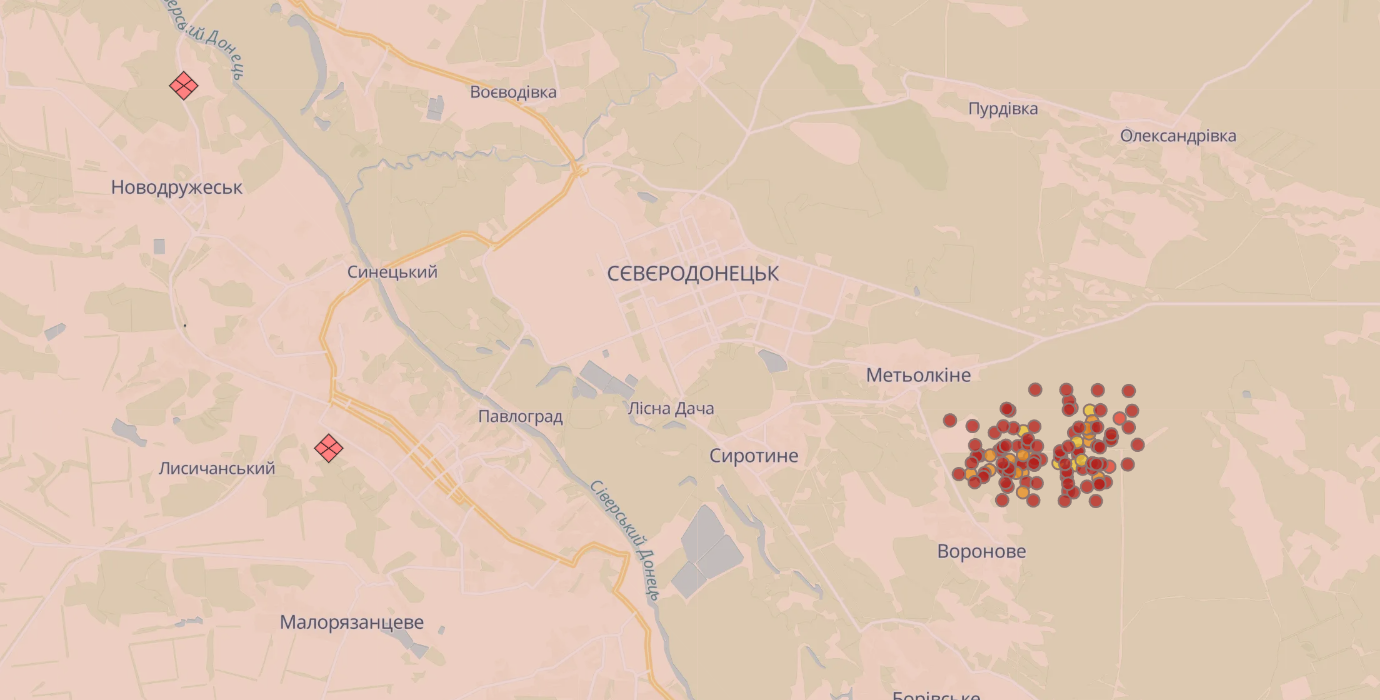 Біля Сєвєродонецька три дні не можуть загасити лісову пожежу