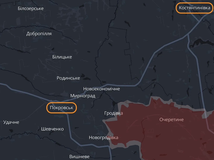 Росіяни атакують трасу Покровськ — Костянтинівка FPV-дронами, пересуватися нею небезпечно, — офіцер ЗСУ