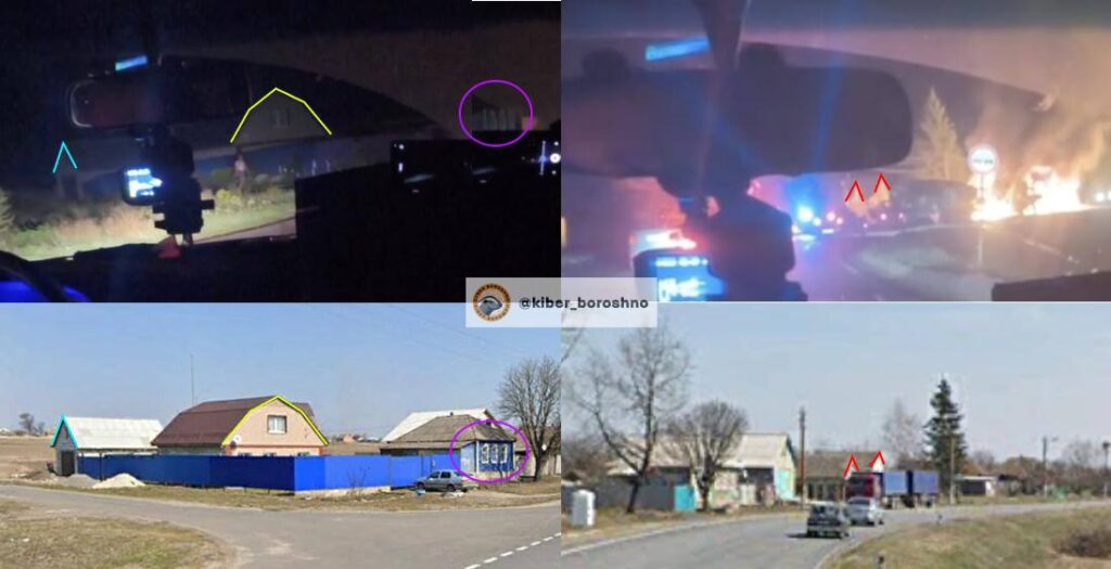 Вночі на Курщині була розбита колонна російської військової техніки. Опубліковане відео