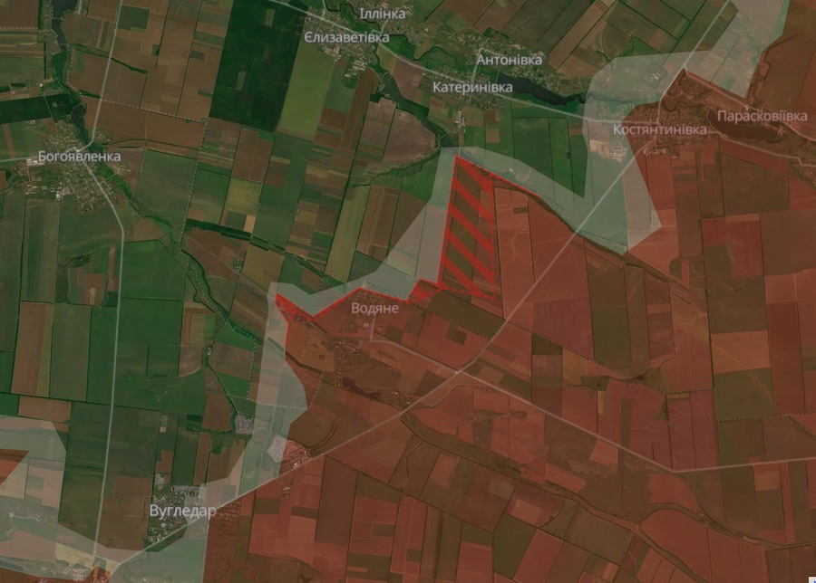 Просування окупантів зафіксовано поблизу трьох населених пунктів Донецької області, — DeepState