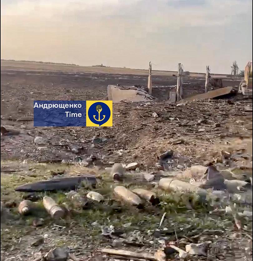 У Маріуполі показали наслідки удару по сховищу з боєприпасами