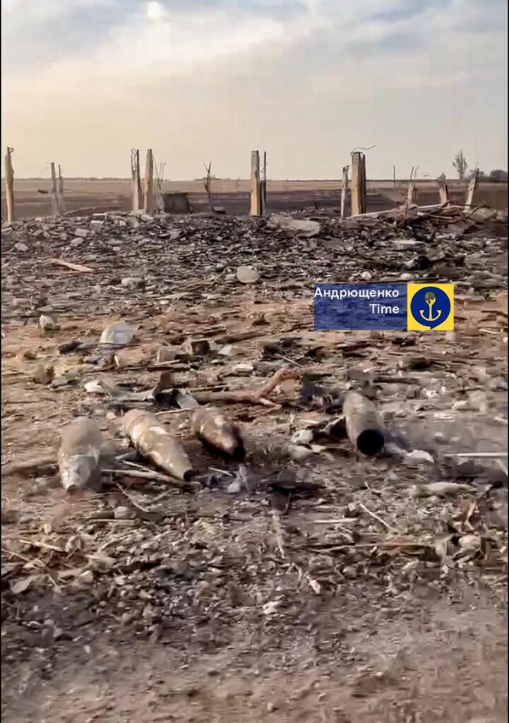 У Маріуполі показали наслідки удару по сховищу з боєприпасами