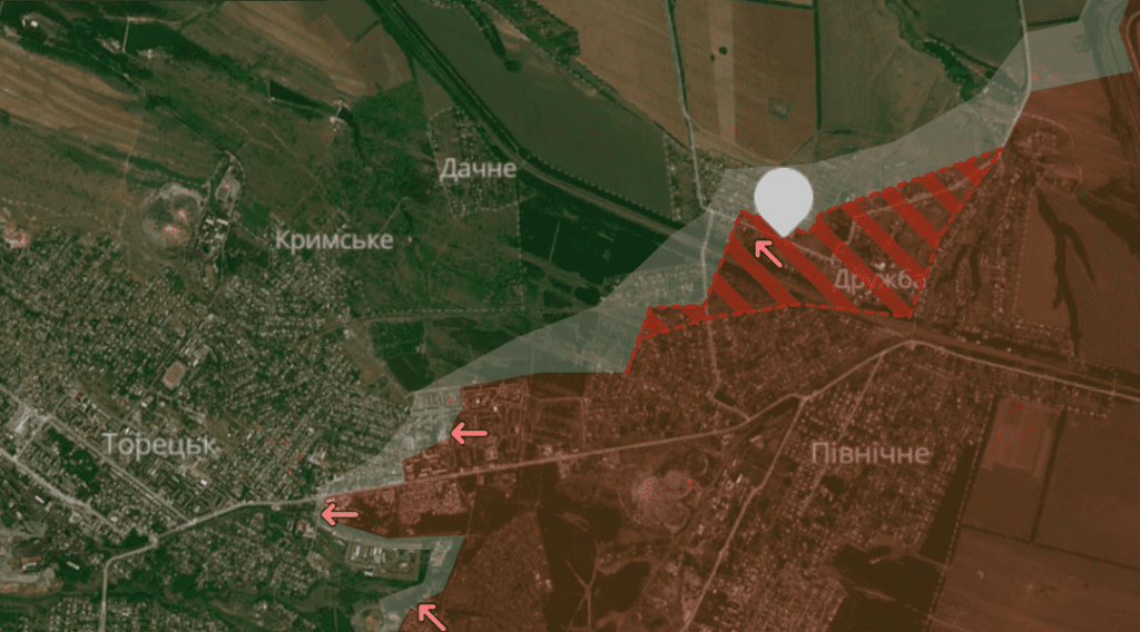 Окупанти просунулись біля трьох населених пунктів на Донеччині. Оновлена карта бойових дій