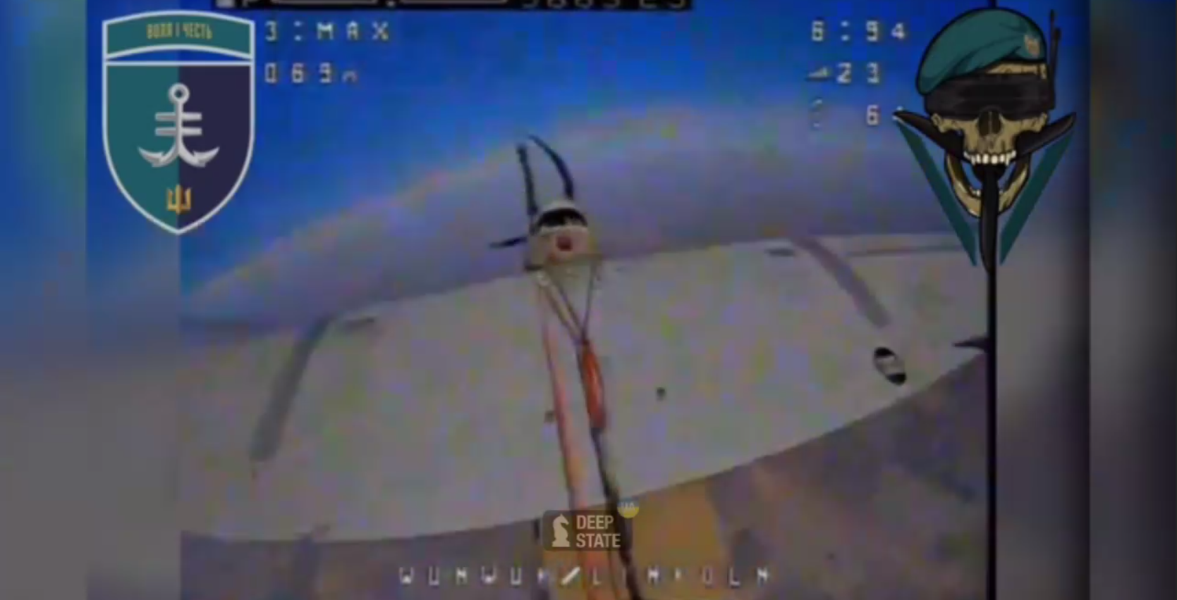 З’явилось відео збиття розвідувального дрону росіян на висоті понад 4000 метрів