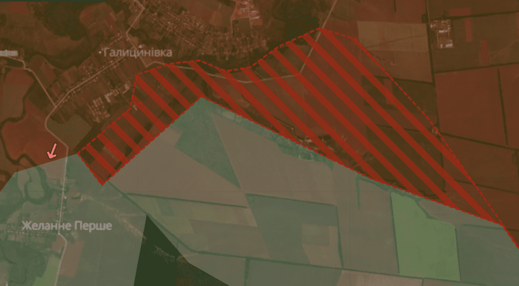 За минулу добу ворог просунувся на трьох напрямках на Донеччині. Оновлена мапа бойових дій