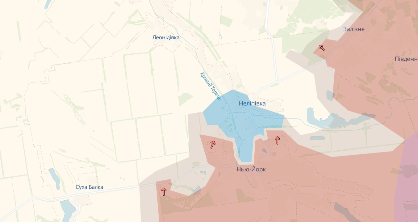 Українські військові відновили свої позиції у Донецькій області. DeepState показав нову мапу