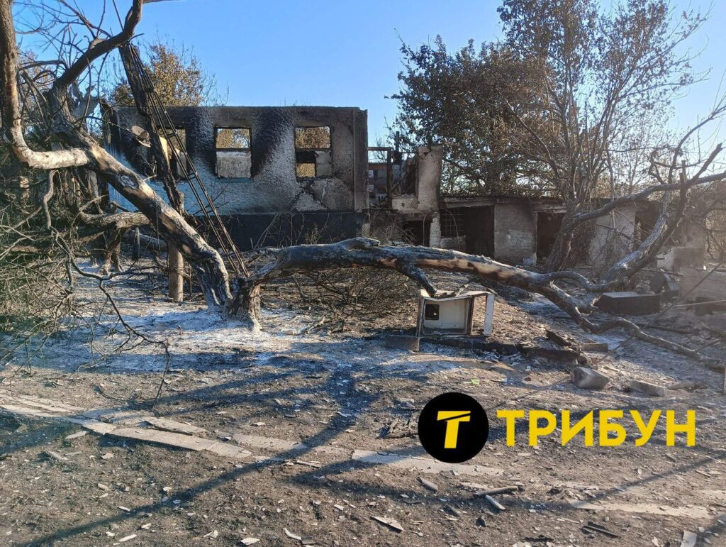 Через пожежі на окупованій Луганщині згоріло ціле селище
