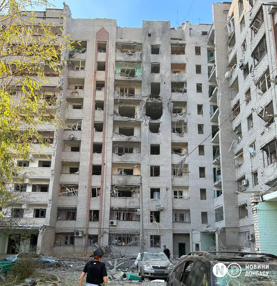 У Краматорську є влучання по житловій багатоповерхівці