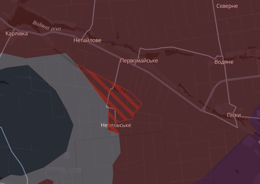 Росіяни захопили Невельське на Донеччині, ЗСУ тримали його понад півтора року, — DeepState