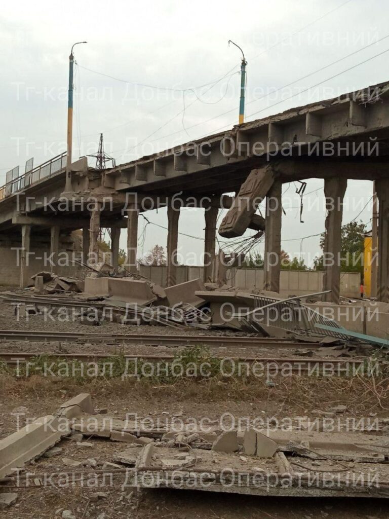 Росіяни у Покровську знищили ще один міст