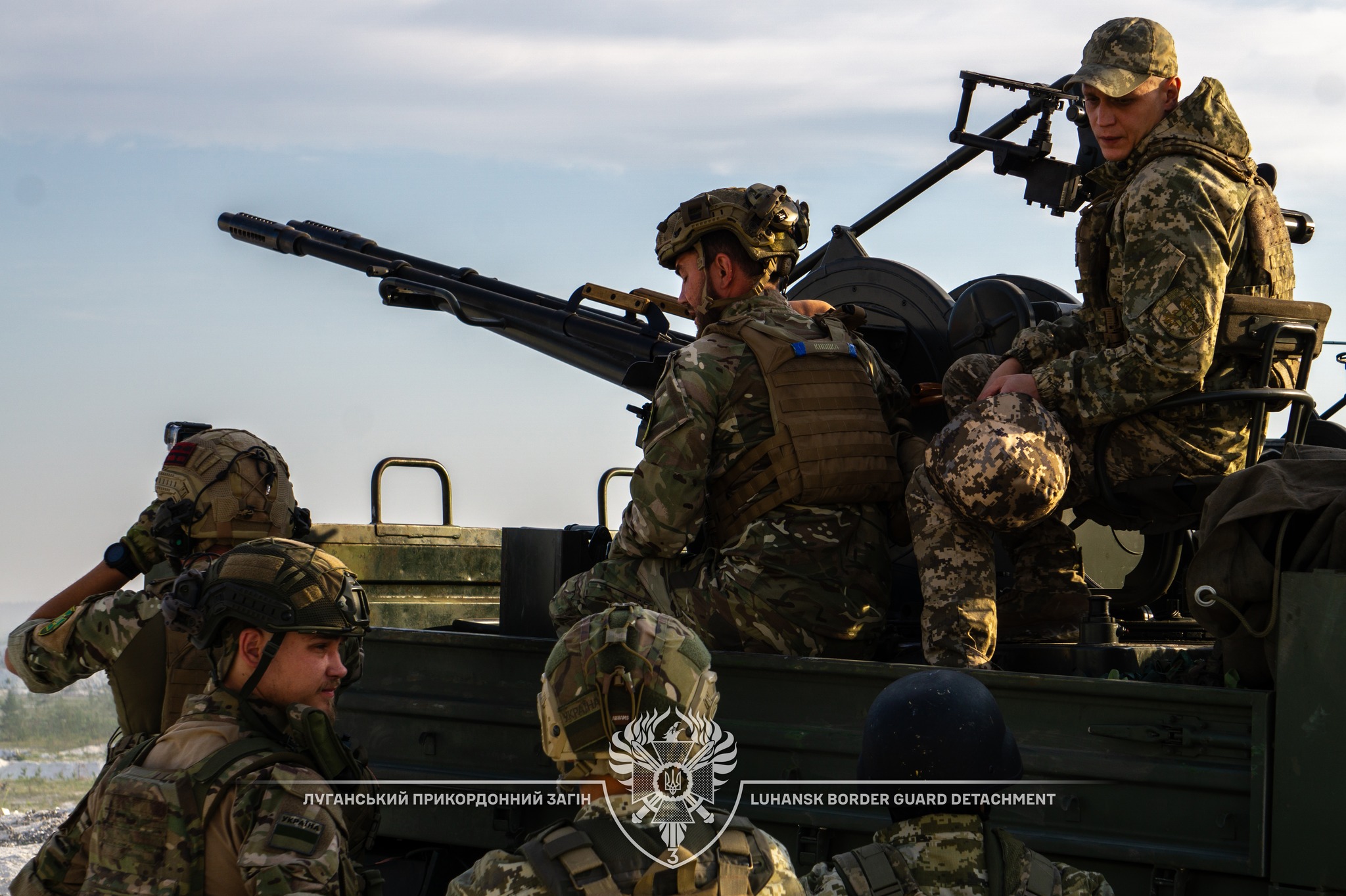 Луганські прикордонники завдали 1238 ударів по позиціях окупантів за минулий тиждень