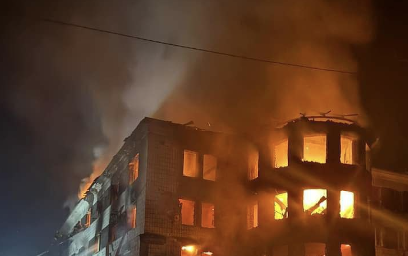 У Костянтівці згоріла будівля мерії