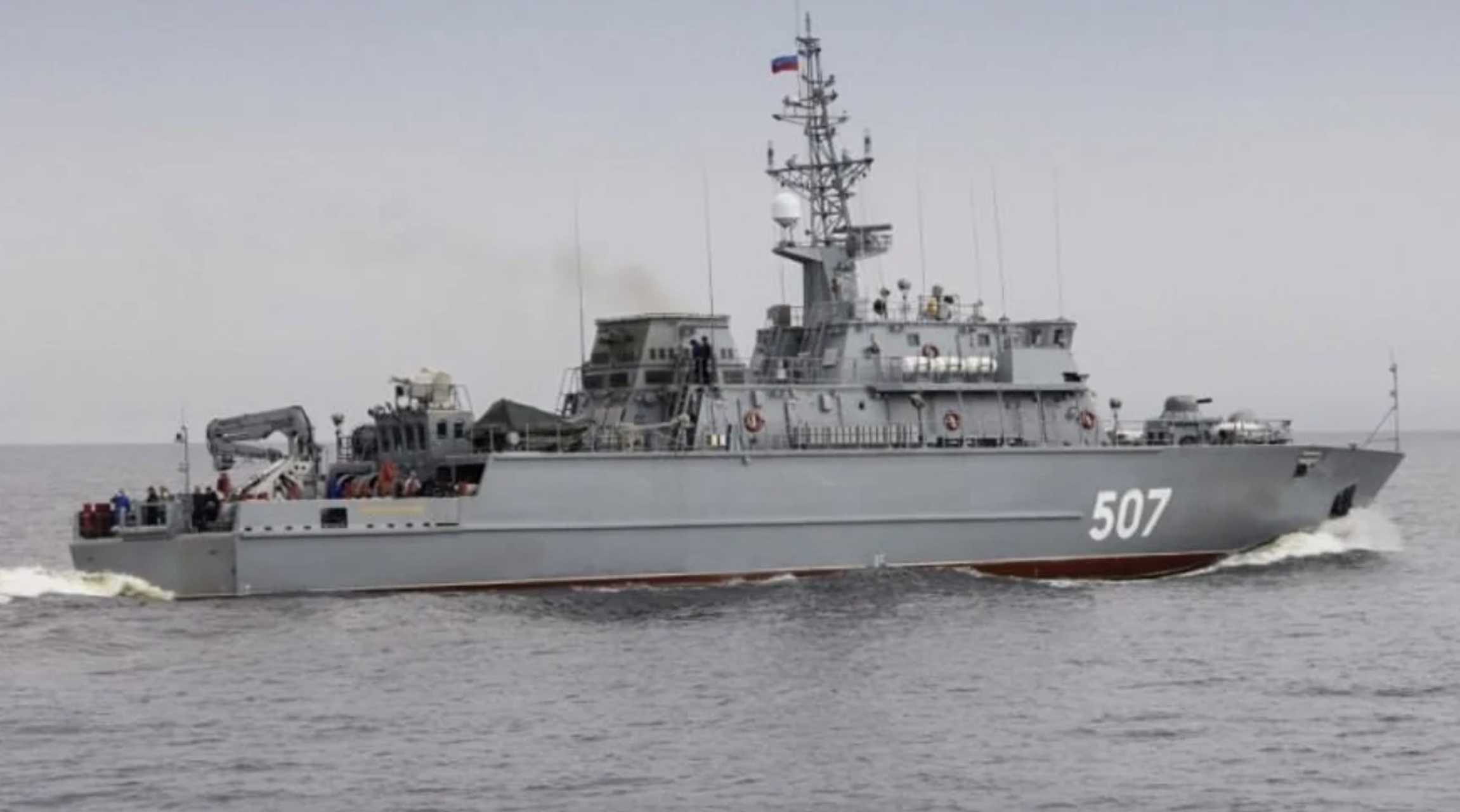 Агенти ГУР вивели з ладу тральщик Балтійського флоту РФ “Олександр Обухов” та показали наслідки