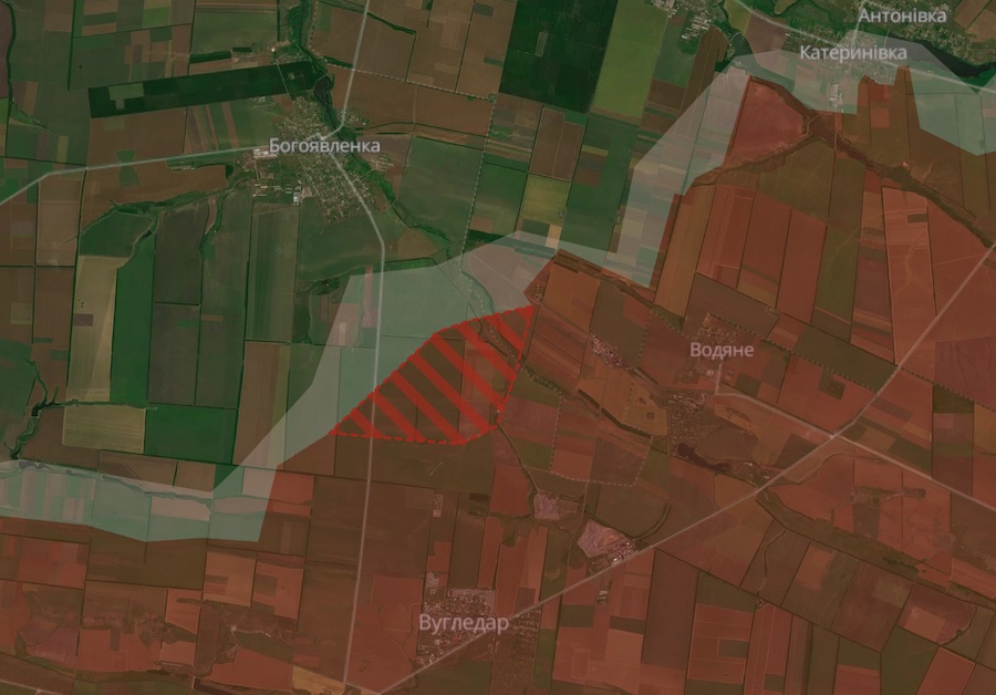 Росіяни захопили село на Донеччині та просунулися на п’яти ділянках фронту у двох областях. DeepState показав оновлену карту