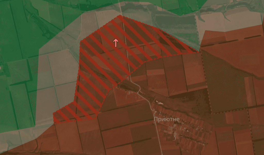 Ворог просунувся біля Невського, Водяного, Золотої Ниви, Приютного та у Торецьку, – DeepState