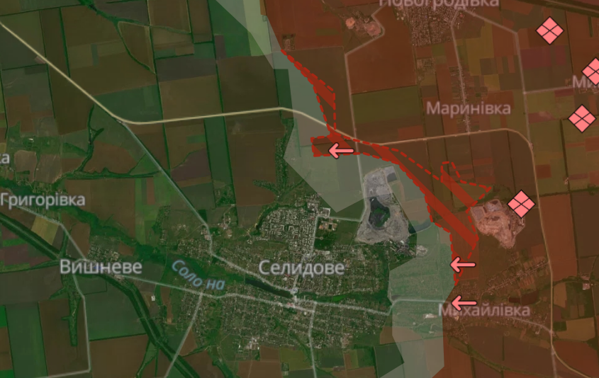 Сили оборони відновили позиції на Харківщині, а росіяни просунулись на трьох напрямках на Донеччині, – DeepState