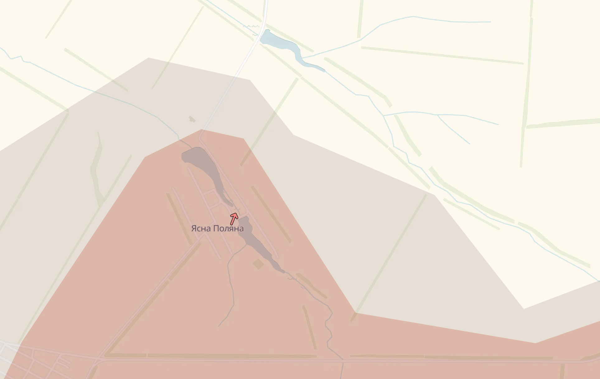 Росіяни окупували селище Ясна Поляна на Донеччині. Опублікована карта