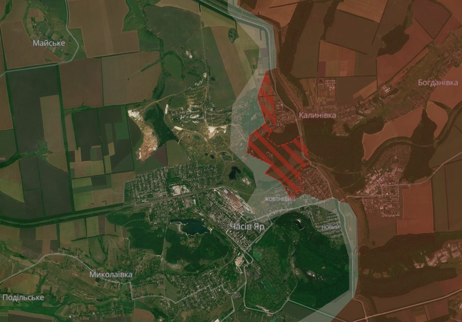 Окупанти просунулися в Торецьку та Кураховому, а також поблизу ще п’яти населених пунктів — DeepState