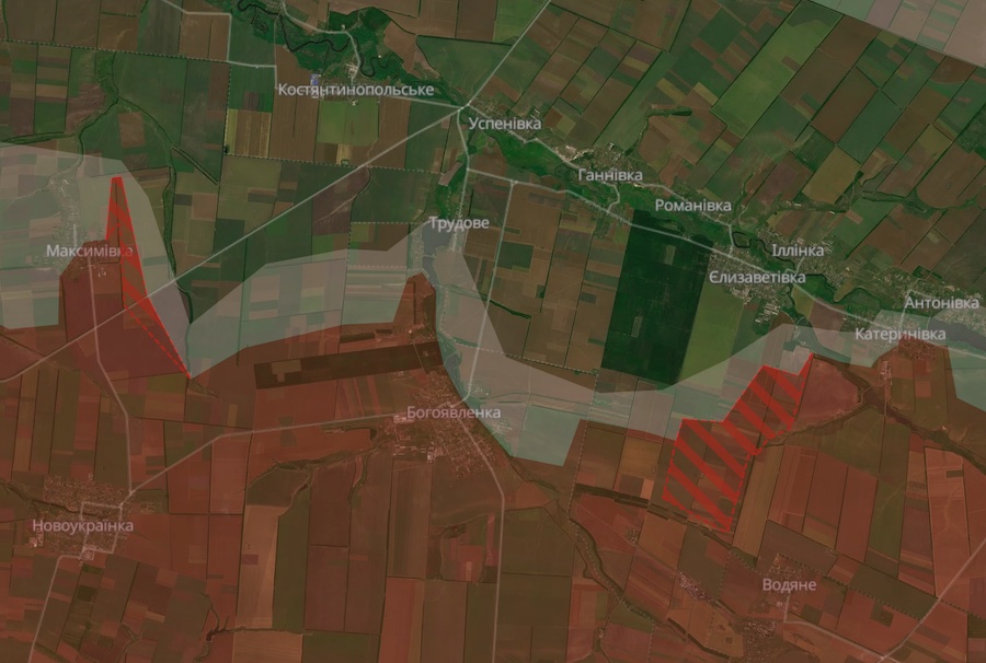Центр Торецька та околиці Курахового. У DeepState показали просування окупантів на оновленій мапі