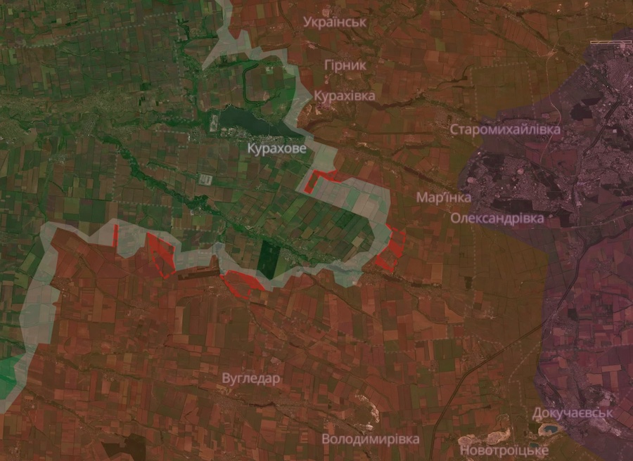 Окупанти просунулися поблизу семи населених пунктів на Луганщині та Донеччині, — DeepState